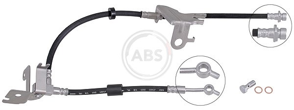 A.b.s. Bremsschlauch [Hersteller-Nr. SL6738] für Land Rover