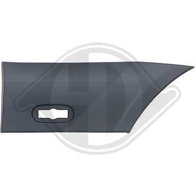 Diederichs Zier-/Schutzleiste, Seitenwand [Hersteller-Nr. 1663365] für VW, Mercedes-Benz