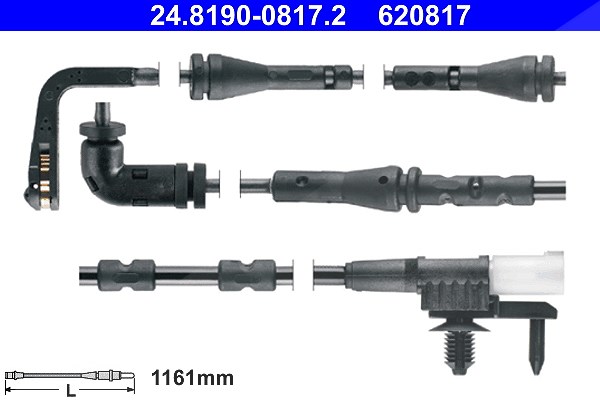 Ate Warnkontakt, Bremsbelagverschleiß [Hersteller-Nr. 24.8190-0817.2] für Land Rover