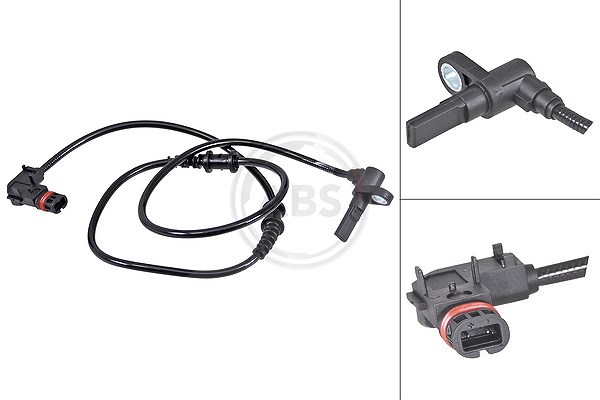 A.b.s. Sensor, Raddrehzahl [Hersteller-Nr. 31831] für Mercedes-Benz