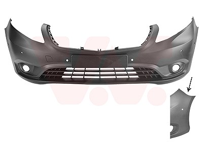 Van Wezel Stoßfänger [Hersteller-Nr. 3082579] für Mercedes-Benz