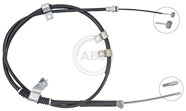 A.b.s. Seilzug, Feststellbremse [Hersteller-Nr. K16093] für Mitsubishi