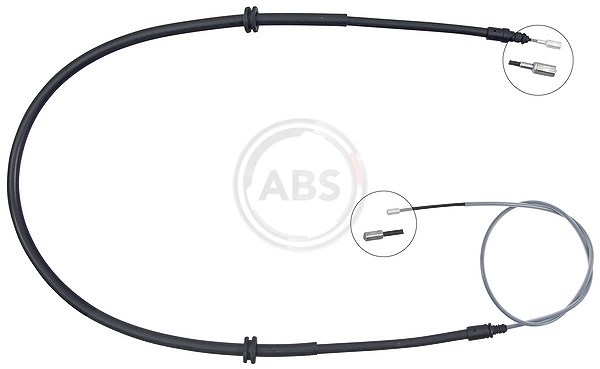 A.b.s. Seilzug, Feststellbremse [Hersteller-Nr. K15015] für Renault