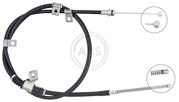 A.b.s. Seilzug, Feststellbremse [Hersteller-Nr. K10219] für Mitsubishi