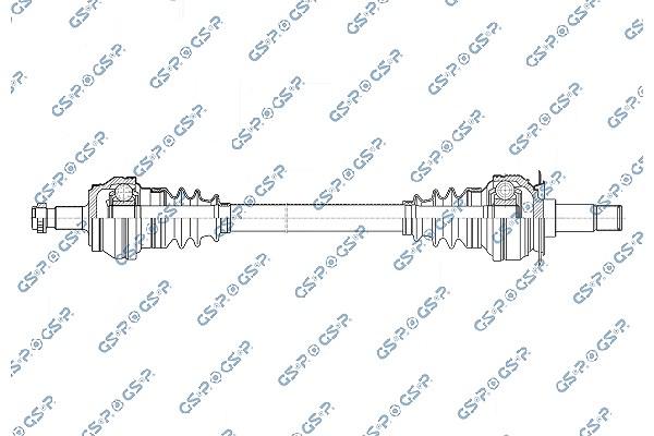 Gsp Antriebswelle [Hersteller-Nr. 203792OL] für Mercedes-Benz
