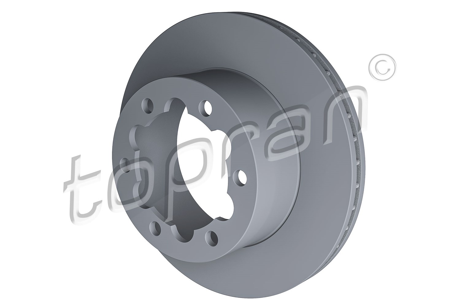 Topran 1x Bremsscheibe [Hersteller-Nr. 631174] für VW