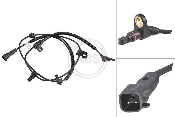 A.b.s. Sensor, Raddrehzahl [Hersteller-Nr. 31817] für Jeep