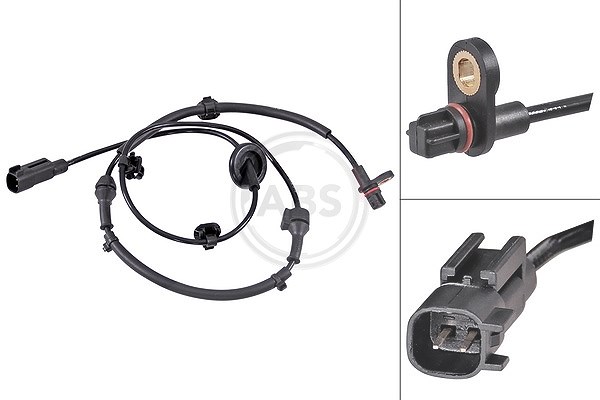 A.b.s. Sensor, Raddrehzahl [Hersteller-Nr. 31735] für Mitsubishi