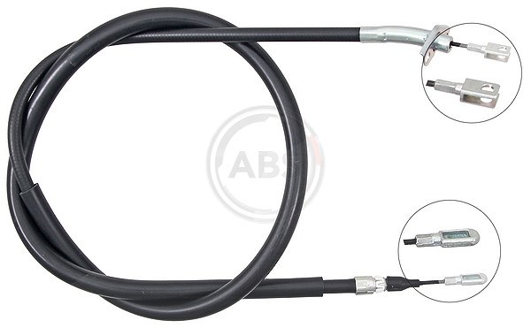 A.b.s. Seilzug, Feststellbremse [Hersteller-Nr. K10033] für Mercedes-Benz