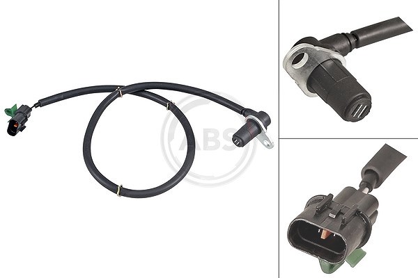 A.b.s. Sensor, Raddrehzahl [Hersteller-Nr. 31630] für Mitsubishi