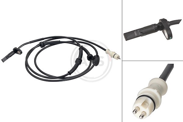 A.b.s. Sensor, Raddrehzahl [Hersteller-Nr. 31601] für Fiat
