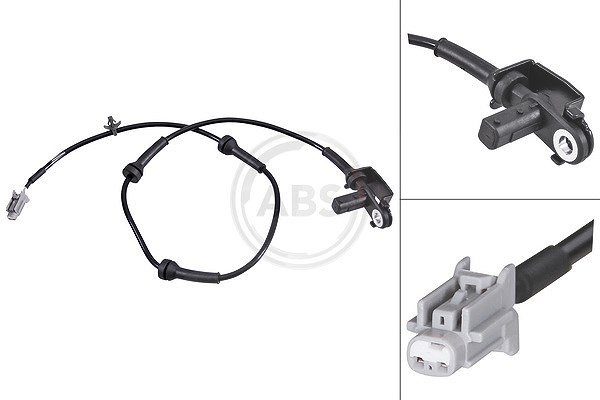 A.b.s. Sensor, Raddrehzahl [Hersteller-Nr. 31690] für Nissan