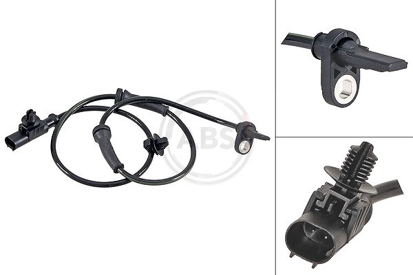A.b.s. Sensor, Raddrehzahl [Hersteller-Nr. 31526] für Toyota, Citroën, Peugeot, Fiat