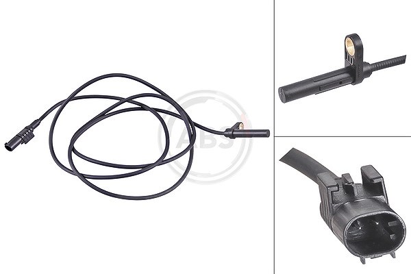 A.b.s. Sensor, Raddrehzahl [Hersteller-Nr. 31528] für VW, Mercedes-Benz