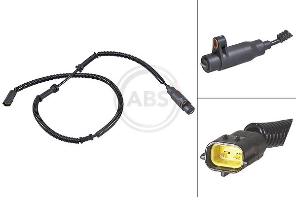 A.b.s. Sensor, Raddrehzahl [Hersteller-Nr. 31619] für Kia