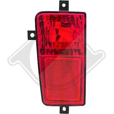 Diederichs Nebelschlussleuchte [Hersteller-Nr. 3484097] für Citroën, Opel, Peugeot, Fiat