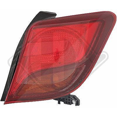 Diederichs Heckleuchte [Hersteller-Nr. 6607190] für Toyota
