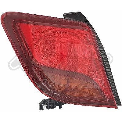 Diederichs Heckleuchte [Hersteller-Nr. 6607191] für Toyota