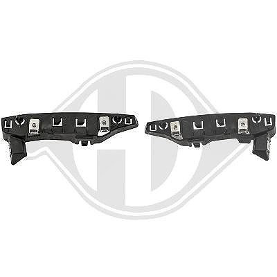 Diederichs Halter, Stoßfänger [Hersteller-Nr. 4073064] für Citroën