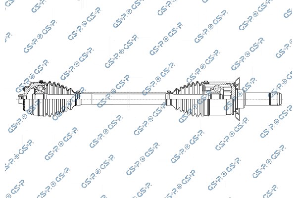 Gsp Antriebswelle [Hersteller-Nr. 202176OL] für Mini, BMW