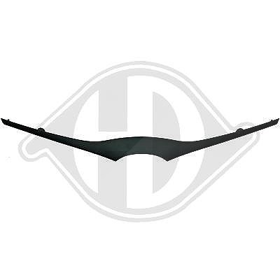 Diederichs Zier-/Schutzleiste, Kühlergitter [Hersteller-Nr. 6607141] für Toyota