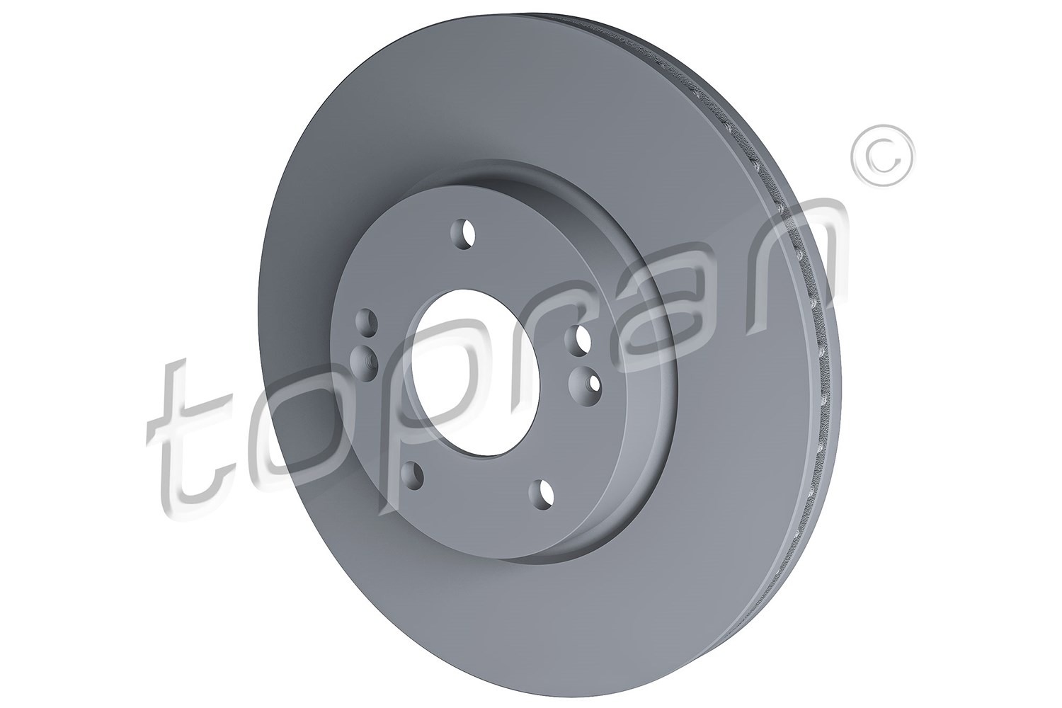 Topran 1x Bremsscheibe [Hersteller-Nr. 631173] für Hyundai, Kia