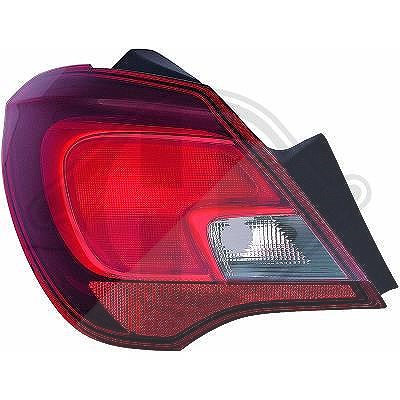 Diederichs Heckleuchte [Hersteller-Nr. 1815290] für Opel