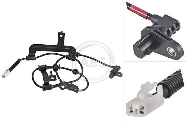 A.b.s. Sensor, Raddrehzahl [Hersteller-Nr. 31839] für Kia, Hyundai