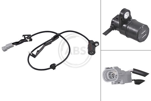 A.b.s. Sensor, Raddrehzahl [Hersteller-Nr. 31744] für Toyota