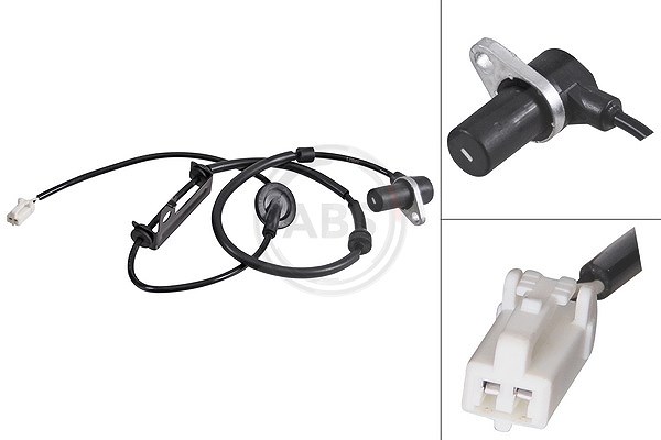 A.b.s. Sensor, Raddrehzahl [Hersteller-Nr. 31836] für Hyundai