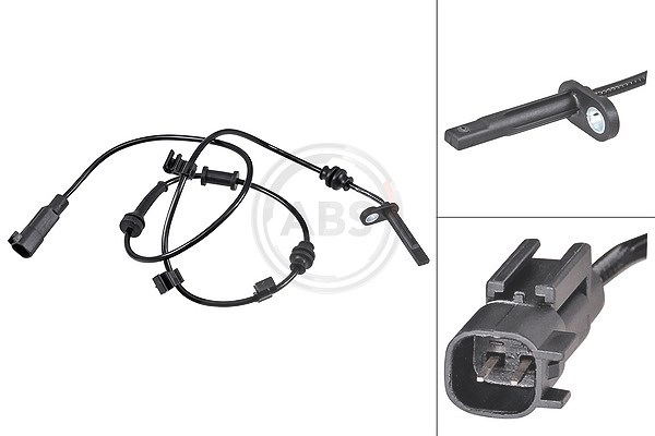 A.b.s. Sensor, Raddrehzahl [Hersteller-Nr. 31826] für Jeep