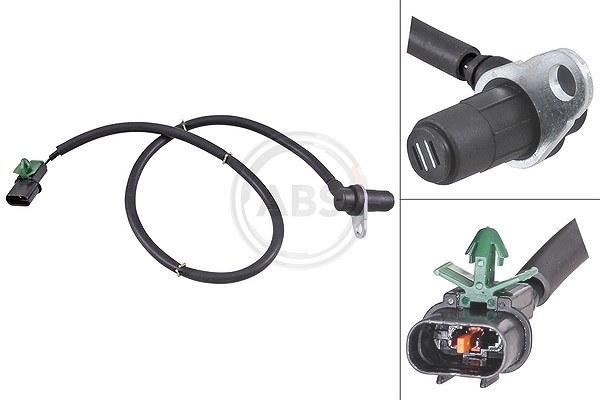 A.b.s. Sensor, Raddrehzahl [Hersteller-Nr. 31728] für Mitsubishi