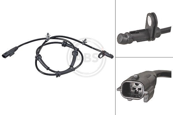 A.b.s. Sensor, Raddrehzahl [Hersteller-Nr. 31634] für Nissan