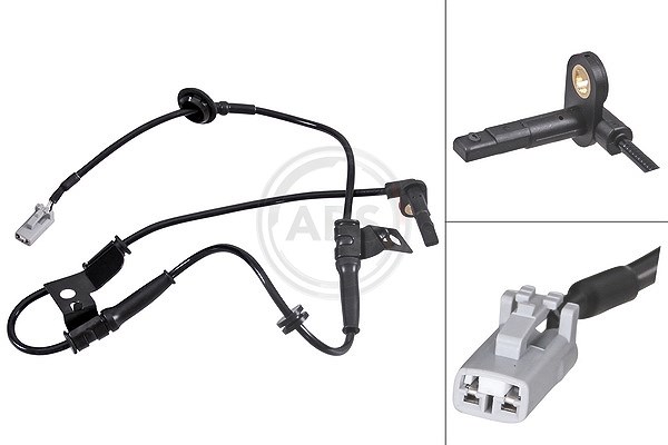 A.b.s. Sensor, Raddrehzahl [Hersteller-Nr. 31727] für Mitsubishi