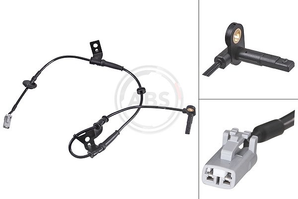 A.b.s. Sensor, Raddrehzahl [Hersteller-Nr. 31724] für Mitsubishi