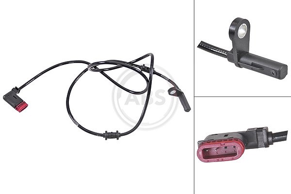 A.b.s. Sensor, Raddrehzahl [Hersteller-Nr. 31705] für Mercedes-Benz