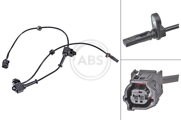 A.b.s. Sensor, Raddrehzahl [Hersteller-Nr. 31700] für Mazda