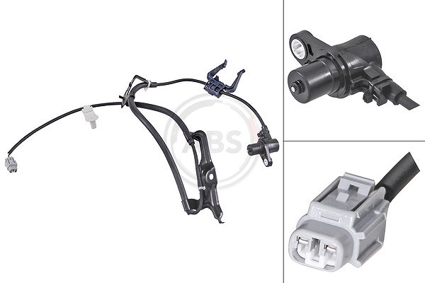 A.b.s. Sensor, Raddrehzahl [Hersteller-Nr. 31677] für Toyota