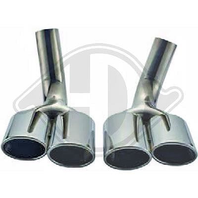 Diederichs Endrohrblende [Hersteller-Nr. 4169500] für Mercedes-Benz