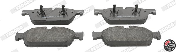 Ferodo Bremsbelagsatz, Scheibenbremse [Hersteller-Nr. FDB4693] für Mercedes-Benz