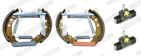 Ferodo Bremsbackensatz [Hersteller-Nr. FMK089] für Seat, Audi, VW