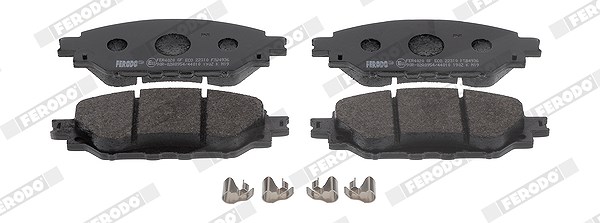 Ferodo Bremsbelagsatz, Scheibenbremse [Hersteller-Nr. FDB4936] für Toyota