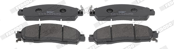 Ferodo Bremsbelagsatz, Scheibenbremse [Hersteller-Nr. FDB5090] für Renault, Nissan
