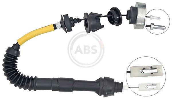 A.b.s. Seilzug, Kupplungsbetätigung [Hersteller-Nr. K26860] für Citroën, Peugeot