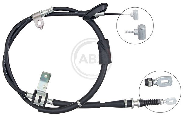 A.b.s. Seilzug, Feststellbremse [Hersteller-Nr. K13467] für Suzuki, Daihatsu