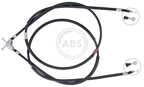 A.b.s. Seilzug, Feststellbremse [Hersteller-Nr. K16500] für Opel