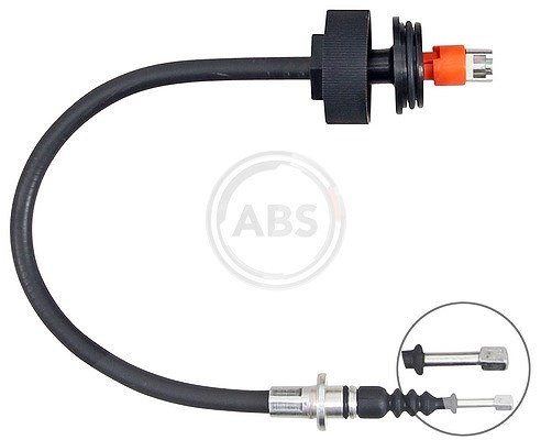 A.b.s. Seilzug, Feststellbremse [Hersteller-Nr. K15022] für Mercedes-Benz