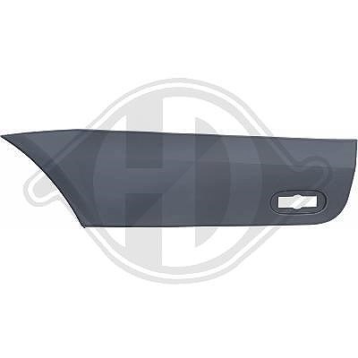 Diederichs Zier-/Schutzleiste, Seitenwand [Hersteller-Nr. 1663367] für Mercedes-Benz