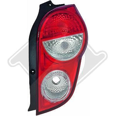 Diederichs Heckleuchte [Hersteller-Nr. 6933090] für Chevrolet