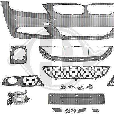 Diederichs Stoßfänger [Hersteller-Nr. 1216951] für BMW